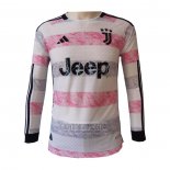 Camiseta De Futbol Juventus Segunda Manga Larga 2023-2024