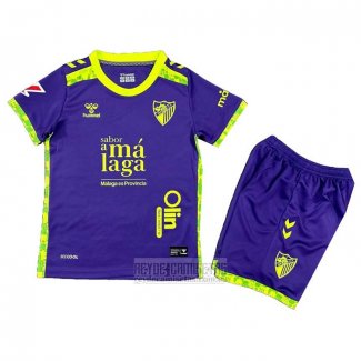 Camiseta De Futbol Malaga Segunda Nino 2024-2025