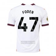 Camiseta De Futbol Manchester City Jugador Foden Segunda 2023-2024