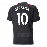 Camiseta De Futbol Manchester City Jugador Grealish Segunda 2022-2023