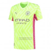 Camiseta De Futbol Manchester City Portero 2023-2024 Verde