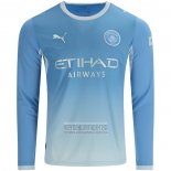 Camiseta De Futbol Manchester City Primera Manga Larga 2026-2027