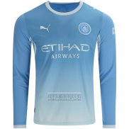 Camiseta De Futbol Manchester City Primera Manga Larga 2026-2027
