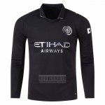 Camiseta De Futbol Manchester City Segunda Manga Larga 2025-2026