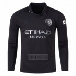 Camiseta De Futbol Manchester City Segunda Manga Larga 2025-2026