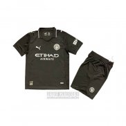 Camiseta De Futbol Manchester City Tercera Nino 2025-2026