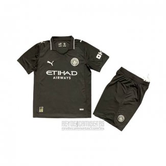 Camiseta De Futbol Manchester City Tercera Nino 2025-2026