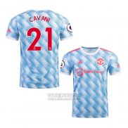 Camiseta De Futbol Manchester United Jugador Cavani Segunda 2021-2022