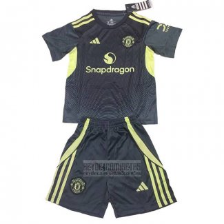 Camiseta De Futbol Manchester United Portero Segunda Nino 2025-2026