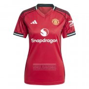 Camiseta De Futbol Manchester United Primera Mujer 2025-2026
