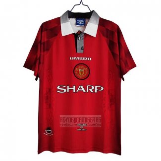 Camiseta De Futbol Manchester United Primera Retro 96-97