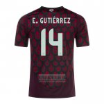 Camiseta De Futbol Mexico Jugador E.Gutierrez Primera 2024