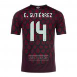 Camiseta De Futbol Mexico Jugador E.Gutierrez Primera 2024