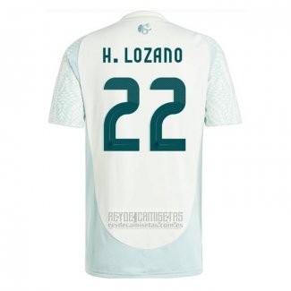 Camiseta De Futbol Mexico Jugador H.Lozano Segunda 2024