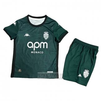 Camiseta De Futbol Monaco Segunda Nino 2024-2025