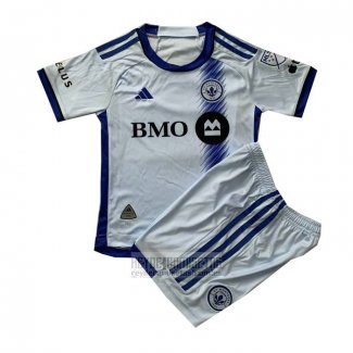 Camiseta De Futbol Montreal Segunda Nino 2024-2025