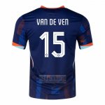 Camiseta De Futbol Paises Bajos Jugador Van de Ven Segunda 2024-2025