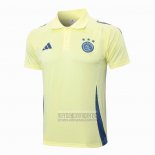 Camiseta De Futbol Polo del Ajax 2024-2025 Amarillo
