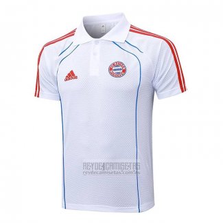 Camiseta De Futbol Polo del Bayern Munich 2025-2026 Blanco