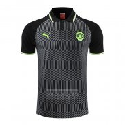 Camiseta De Futbol Polo del Borussia Dortmund 2022-2023 Gris