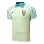 Camiseta De Futbol Polo del Brasil 2022-2023 Verde