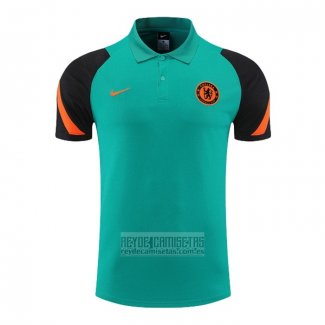Camiseta De Futbol Polo del Chelsea 2022-2023 Verde