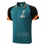 Camiseta De Futbol Polo del Liverpool 2022-2023 Verde