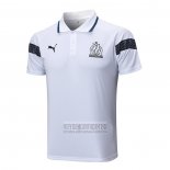 Camiseta de Futbol Polo del Olympique Marsella 2022-2023 Blanco