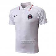 Camiseta De Futbol Polo del Paris Saint-Germain 2022-2023 Blanco