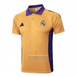Camiseta De Futbol Polo del Real Madrid 2024-2025 Amarillo
