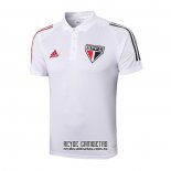 Camiseta de Futbol Polo del Sao Paulo 2020-2021 Blanco