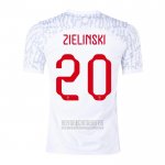 Camiseta De Futbol Polonia Jugador Zielinski Primera 2022