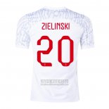 Camiseta De Futbol Polonia Jugador Zielinski Primera 2022