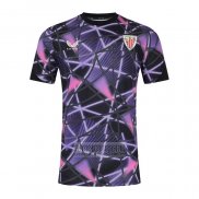 Camiseta De Futbol Pre Partido del Athletic Bilbao 2024 Purpura