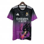 Camiseta De Futbol Real Madrid Dragon 2025-2026 Purpura