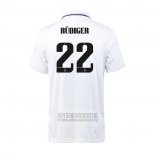 Camiseta De Futbol Real Madrid Jugador Rudiger Primera 2022-2023