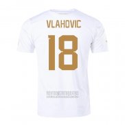 Camiseta De Futbol Serbia Jugador Vlahovic Segunda 2022