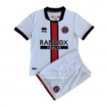 Camiseta De Futbol Sheffield United Segunda Nino 2022-2023