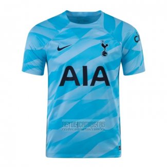 Camiseta De Futbol Tottenham Hotspur Portero 2023-2024 Azul