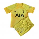 Camiseta De Futbol Tottenham Hotspur Portero Nino 2022-2023 Amarillo