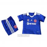 Camiseta De Futbol Universidad de Chile Primera Nino 2022
