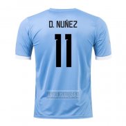 Camiseta De Futbol Uruguay Jugador D.Nunez Primera 2022