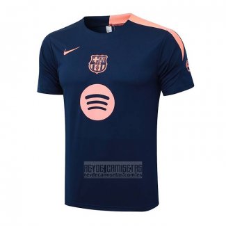 Camiseta De Futbol de Entrenamiento Barcelona 2025-2026 Azul Rosa