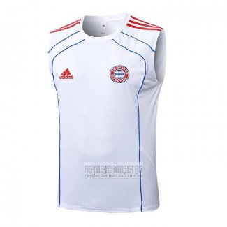 Camiseta De Futbol de Entrenamiento Bayern Munich Sin Mangas 2025-2026 Blanco