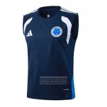 Camiseta De Futbol de Entrenamiento Cruzeiro Sin Mangas 2025-2026 Azul
