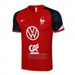 Camiseta De Futbol de Entrenamiento Francia 2021-2022 Rojo