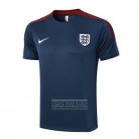 Camiseta De Futbol de Entrenamiento Inglaterra 2024-2025 Azul