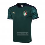 Camiseta De Futbol de Entrenamiento Italia 2021-2022 Verde