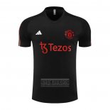 Camiseta De Futbol de Entrenamiento Manchester United 2023-2024 Negro