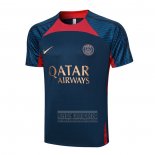 Camiseta De Futbol de Entrenamiento Paris Saint-Germain 2023-2024 Azul